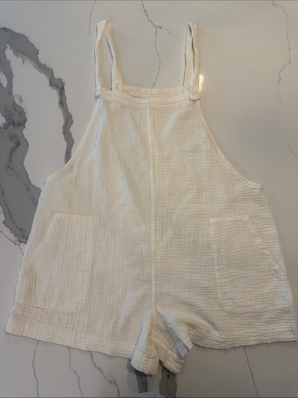 Colsie Women’s Beach Pool White Coverup Large